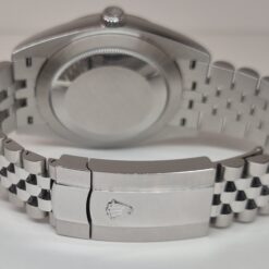 Alternative view of Rolex Datejust 41 Automatic Oystersteel Jubilee Azzurro Blue Dial - 126334 'B&P 2025'