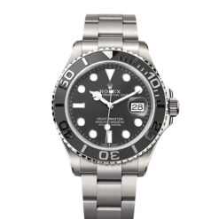Rolex Yacht-Master 42mm Titanium Automatic Black Dial - 226627 'B&P'