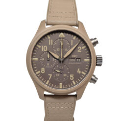 IWC Pilot Chronograph 44.5mm Top Gun Mojave Desert Automatic Ceramic Brown Dial - IW389103 'B&P'