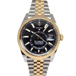 Rolex Sky-Dweller 42mm Automatic Steel/18K Yellow Gold Jubilee Black Dial - 326933 'B&P'