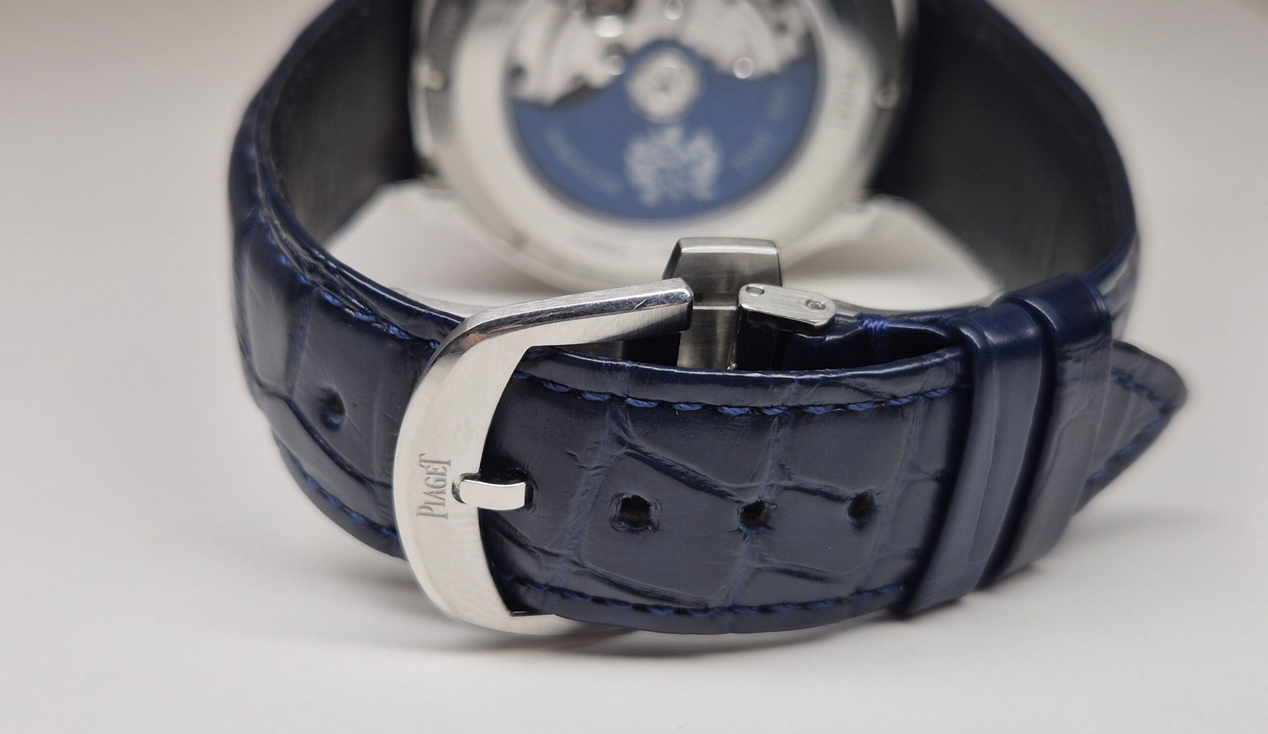 Piaget Polo S 42mm Automatic Chronograph Stainless Steel Blue Dial - GOA43002 'B&P' - Image 3