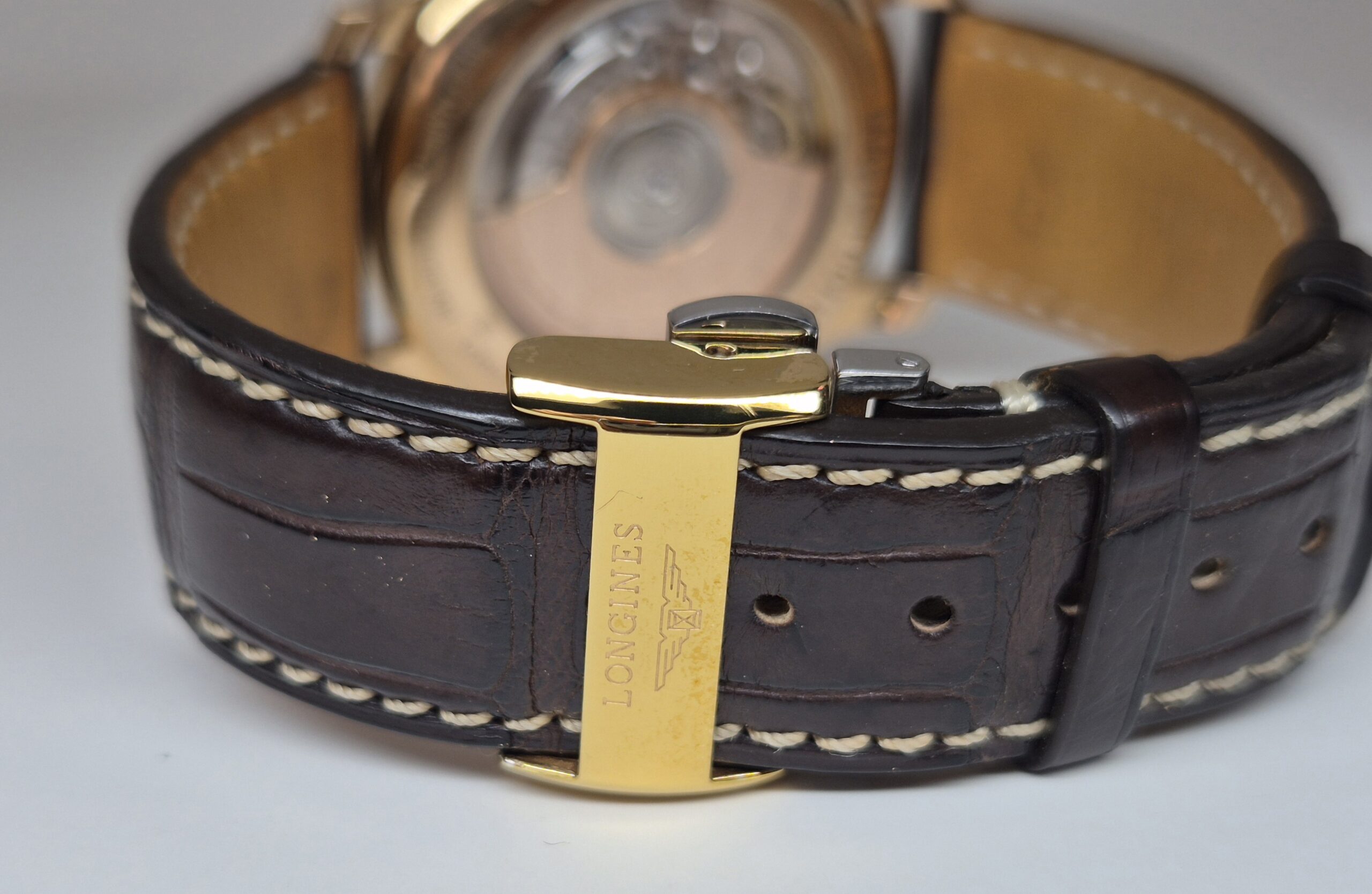 Longines Master Collection 38.5MM Automatic Rose Gold Silver Dial - L2.628.8.78.5 'B&P' - Image 4