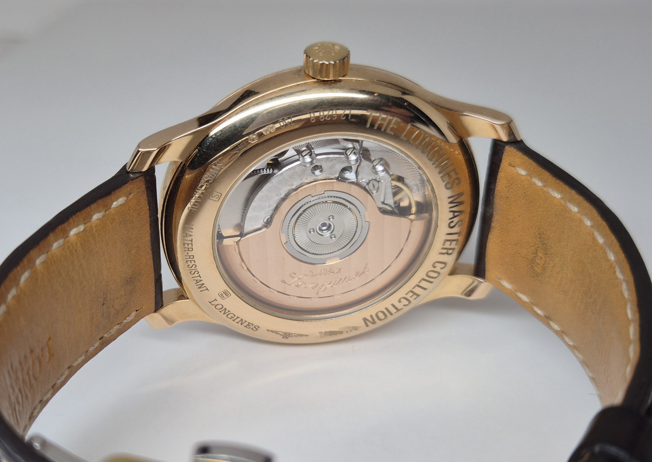 Longines Master Collection 38.5MM Automatic Rose Gold Silver Dial - L2.628.8.78.5 'B&P' - Image 3