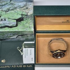 Alternative view of Rolex Submariner Date 40mm Automatic Steel/18k Yellow Gold Black Dial - 16613 'B&P 2004'