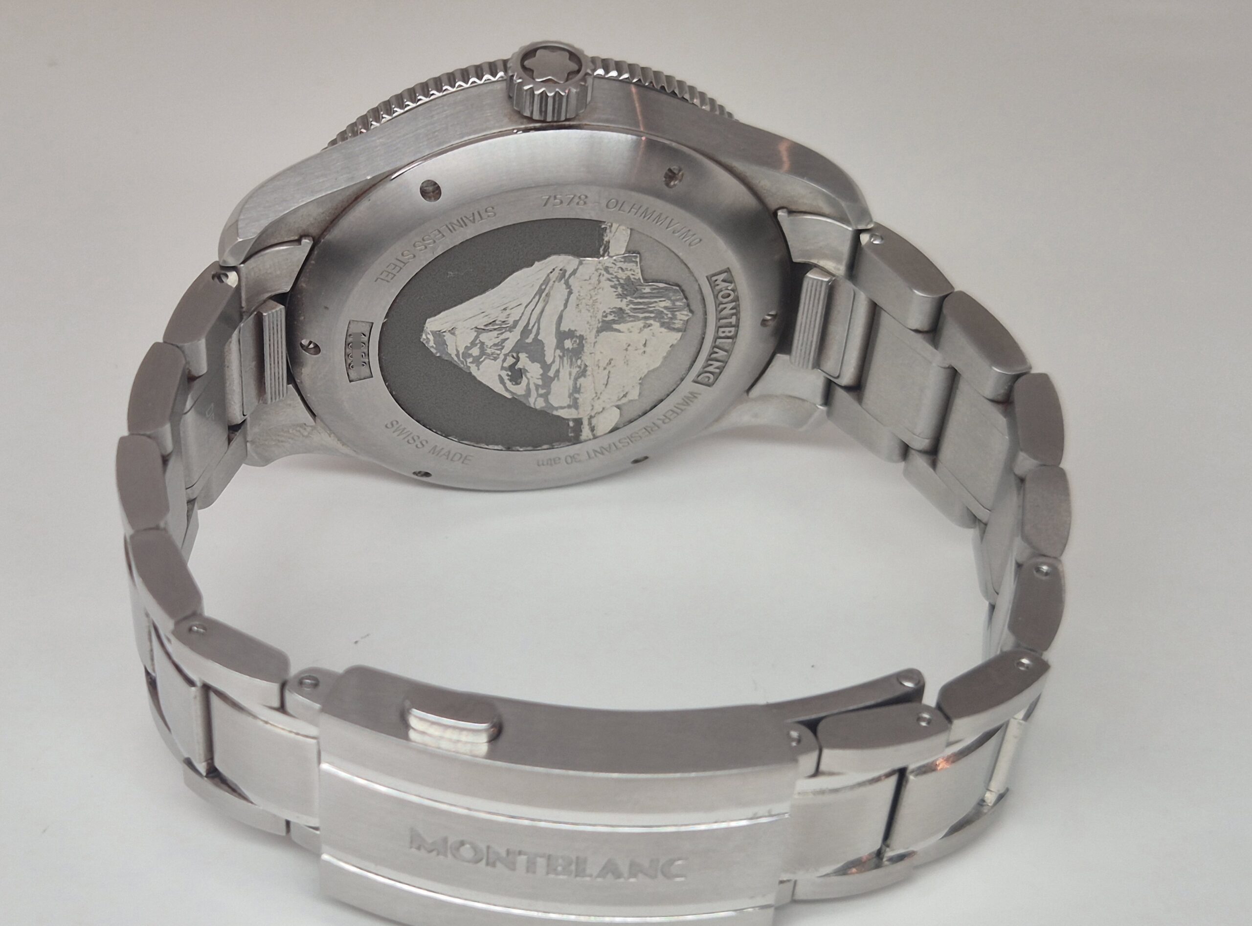 Montblanc 1858 Iced Sea 41mm Automatic Stainless Steel Green Dial - MB129373 'B&P' - Image 2