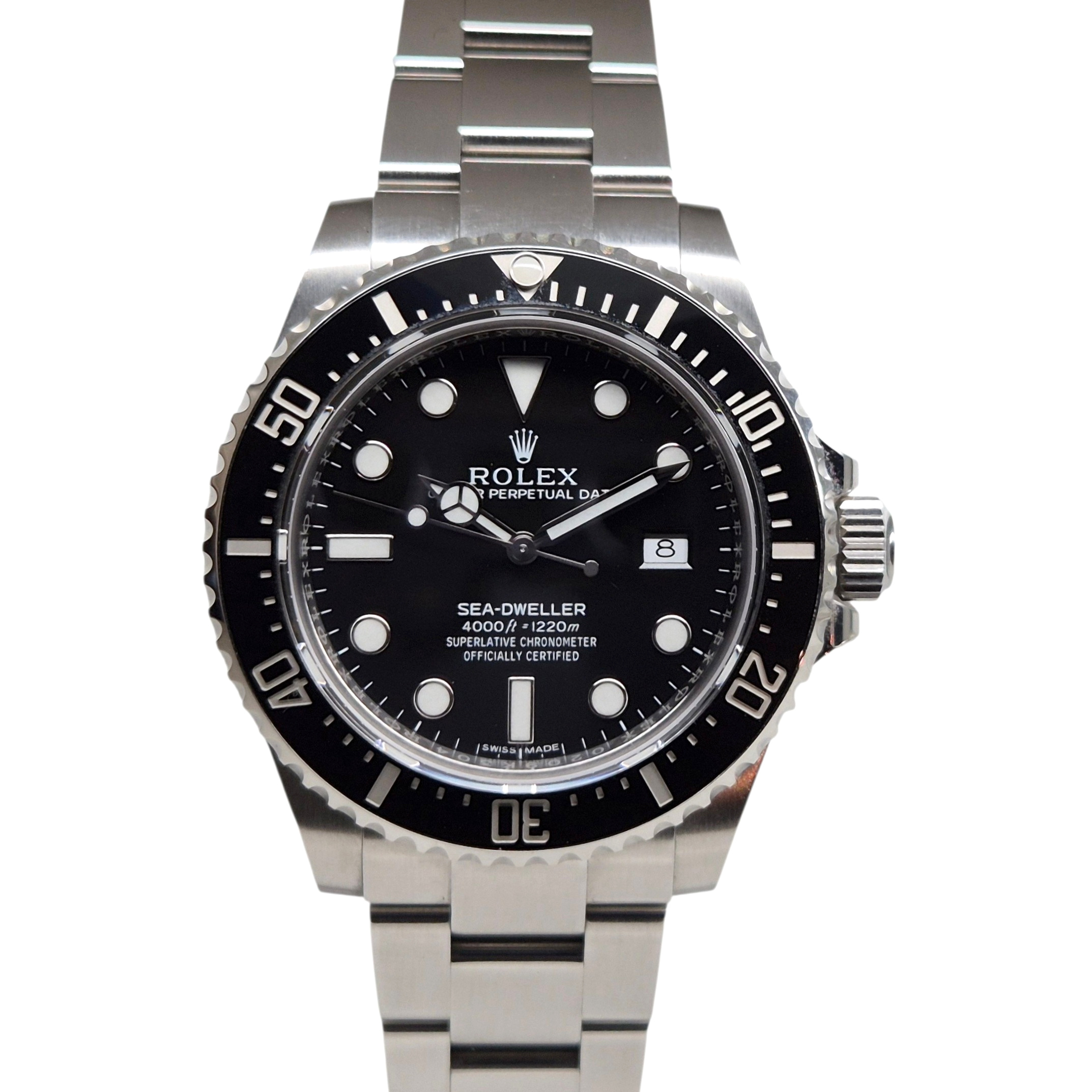 Rolex Sea-Dweller 40mm 4000 Automatic Oystersteel Ceramic Black Dial 116600 B P