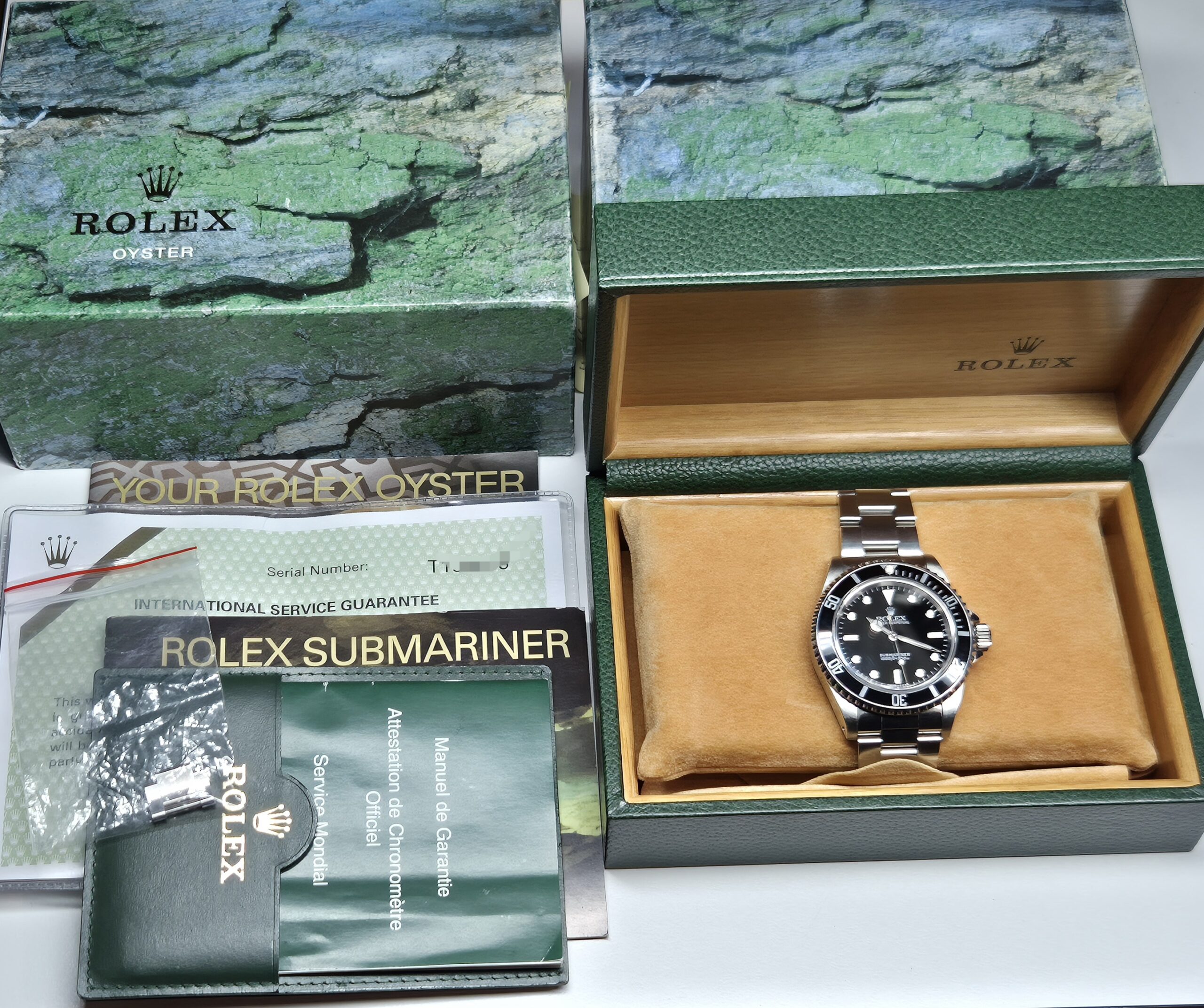 Rolex Submariner No Date 40mm Automatic Stainless Steel Black Dial - 14060 '1996' - Image 3