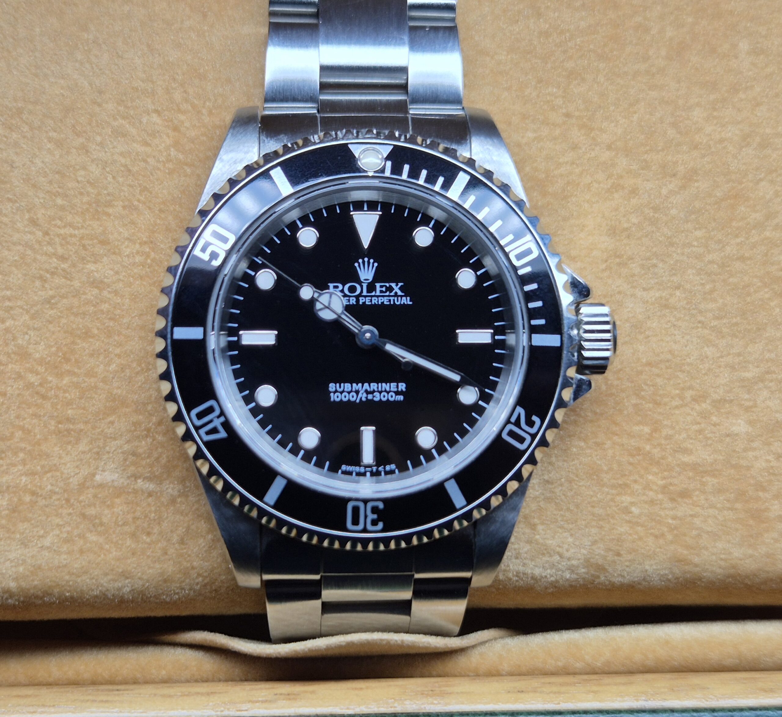 Rolex Submariner No Date 40mm Automatic Stainless Steel Black Dial - 14060 '1996' - Image 2