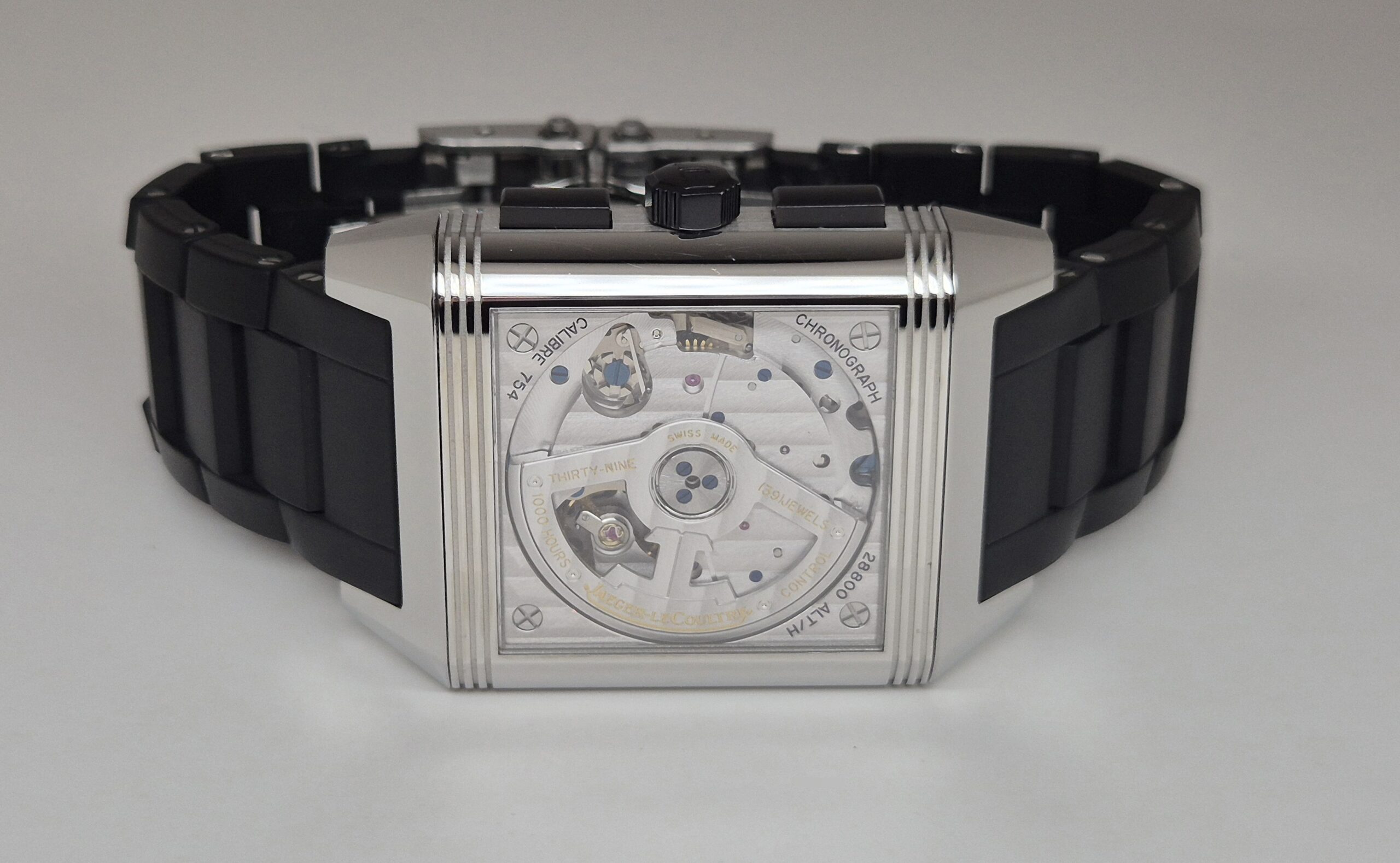 Jaeger-LeCoultre Reverso Squadra Chronograph GTM Black Dial - Q701867P 'B&P' - Image 3