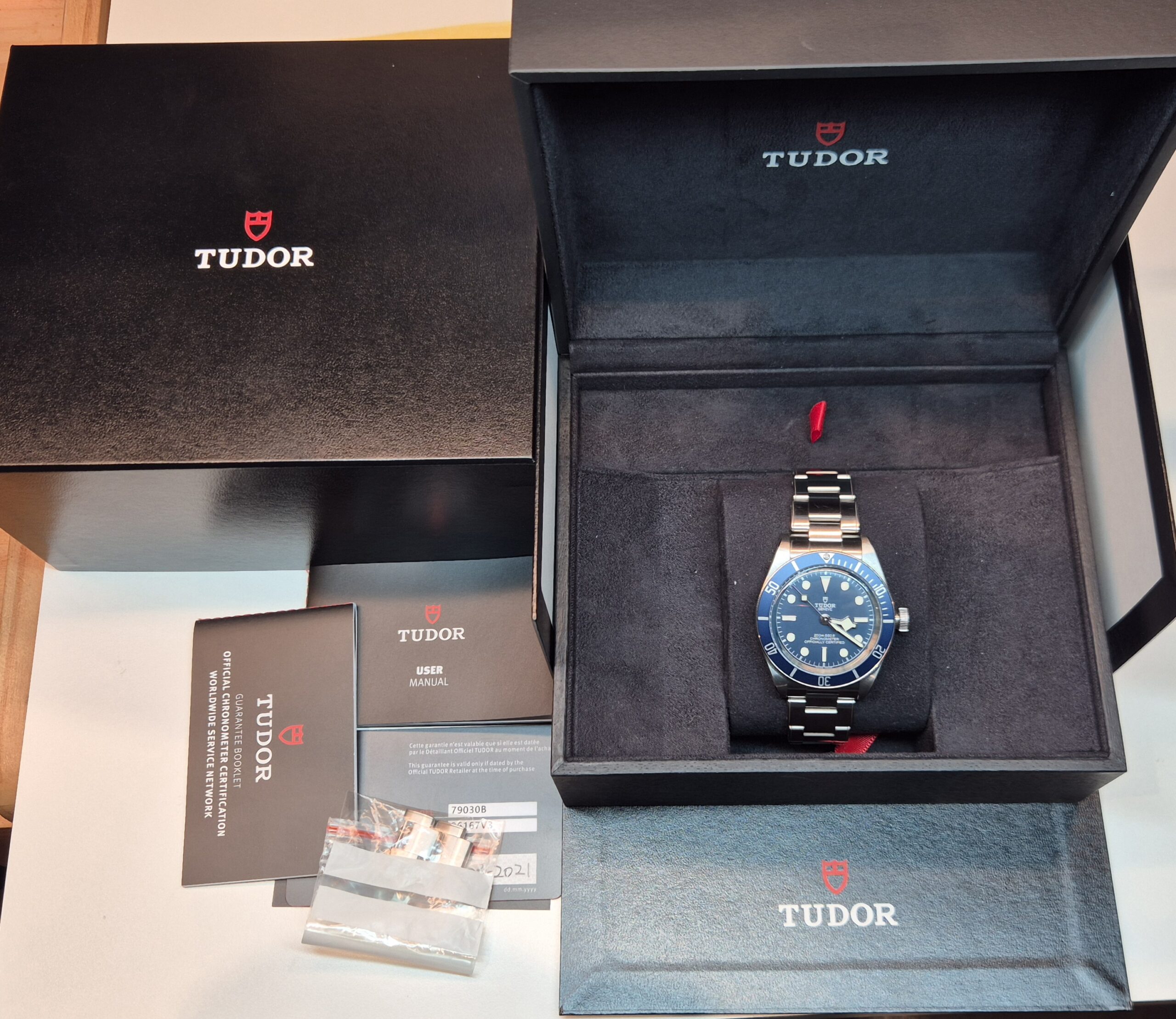 Tudor Black Bay 58 39mm Automatic Stainless Steel Blue Dial - 79030B 'B&P 2021' - Image 5