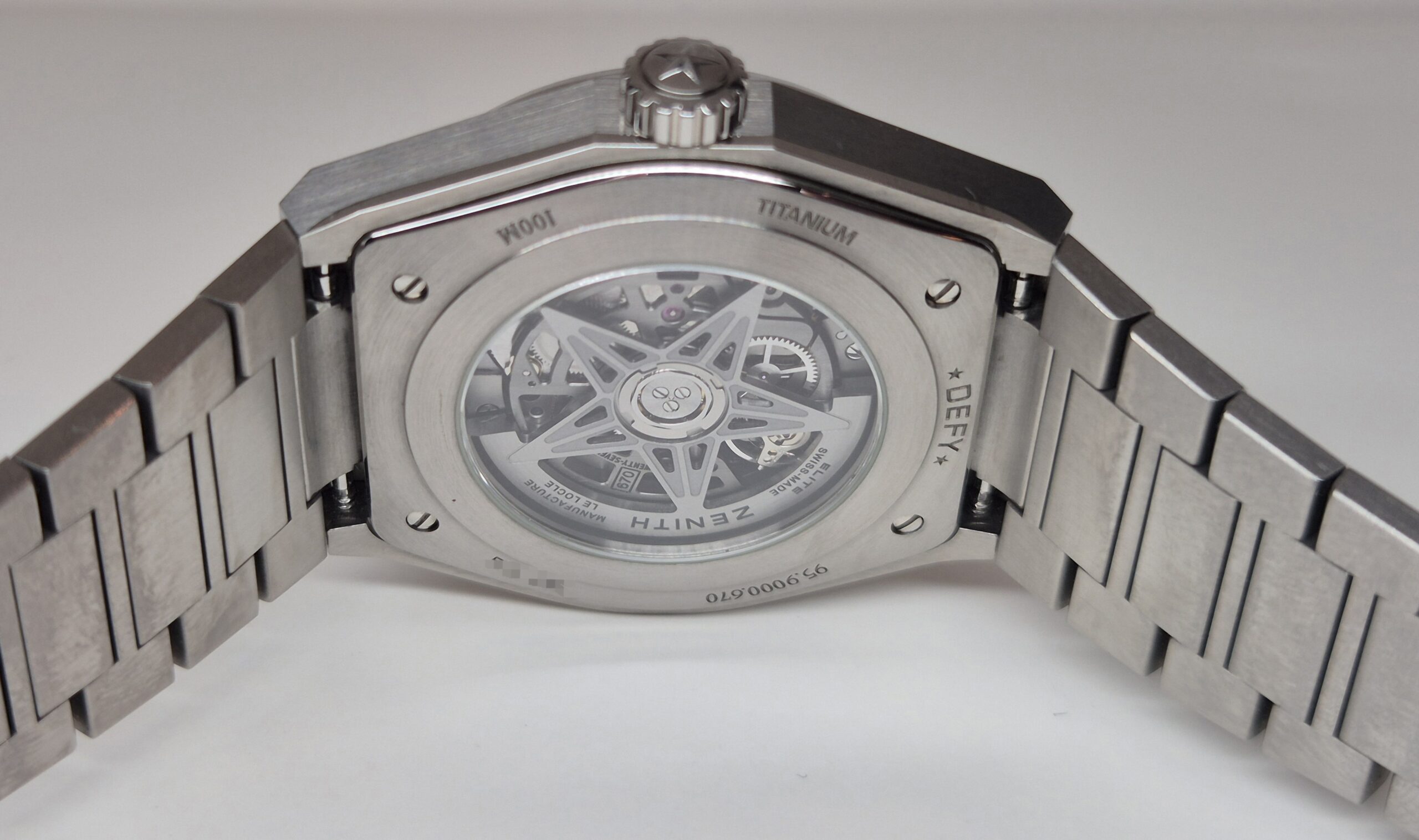Zenith Defy Classic 41mm Automatic Titanium Blue Dial - 95.9000.670/51 'B&P' - Image 2