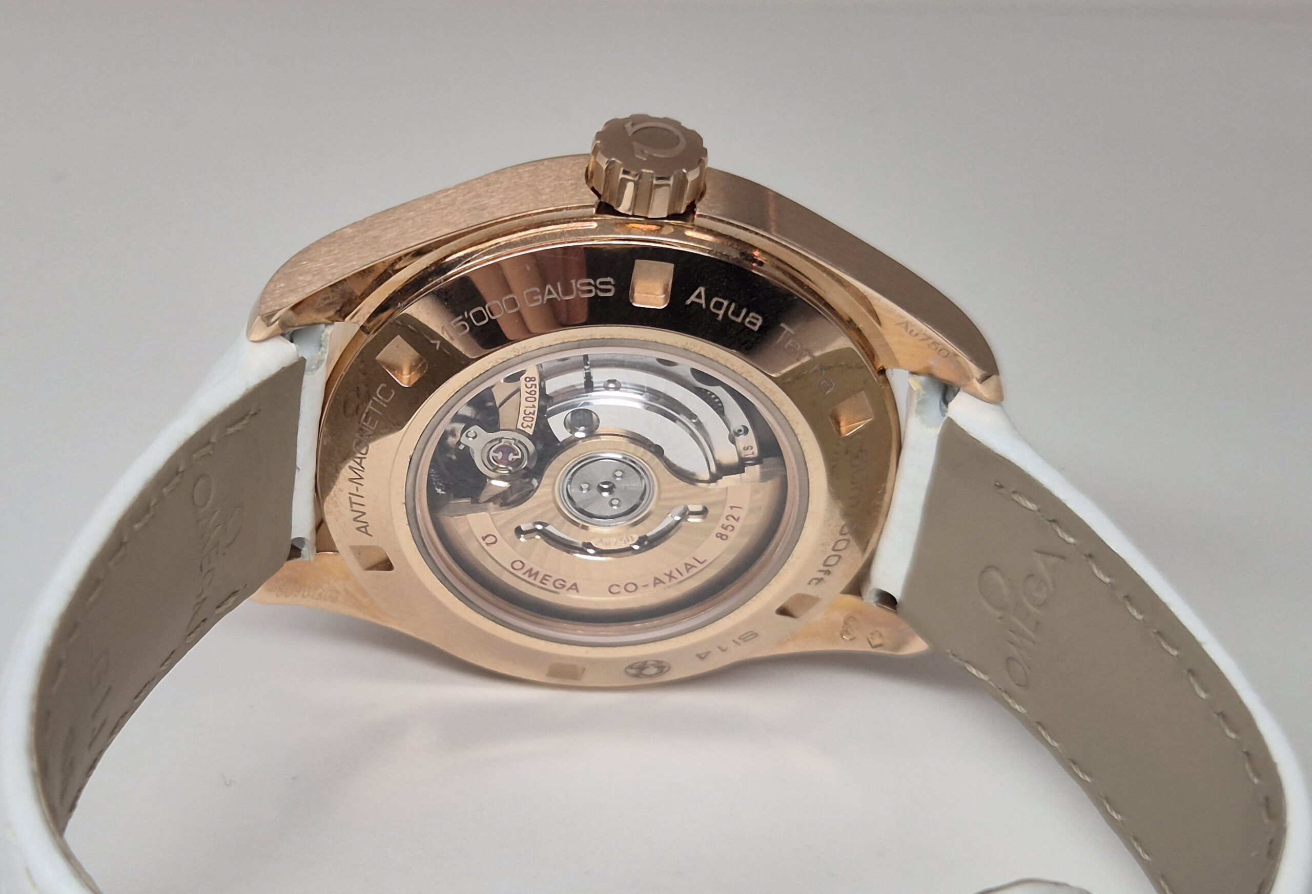 Omega Seamaster Aqua Terra 34mm Automatic Rose Gold MOP Dial - 231.53.34.20.55.00.1 'B&P" As New - Image 4