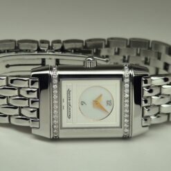 Alternative view of Jaeger-LeCoultre Reverso 33 x 21mm  Duetto Diamond Mother of Pearl Stainless Steel Ladies - 266.8.44