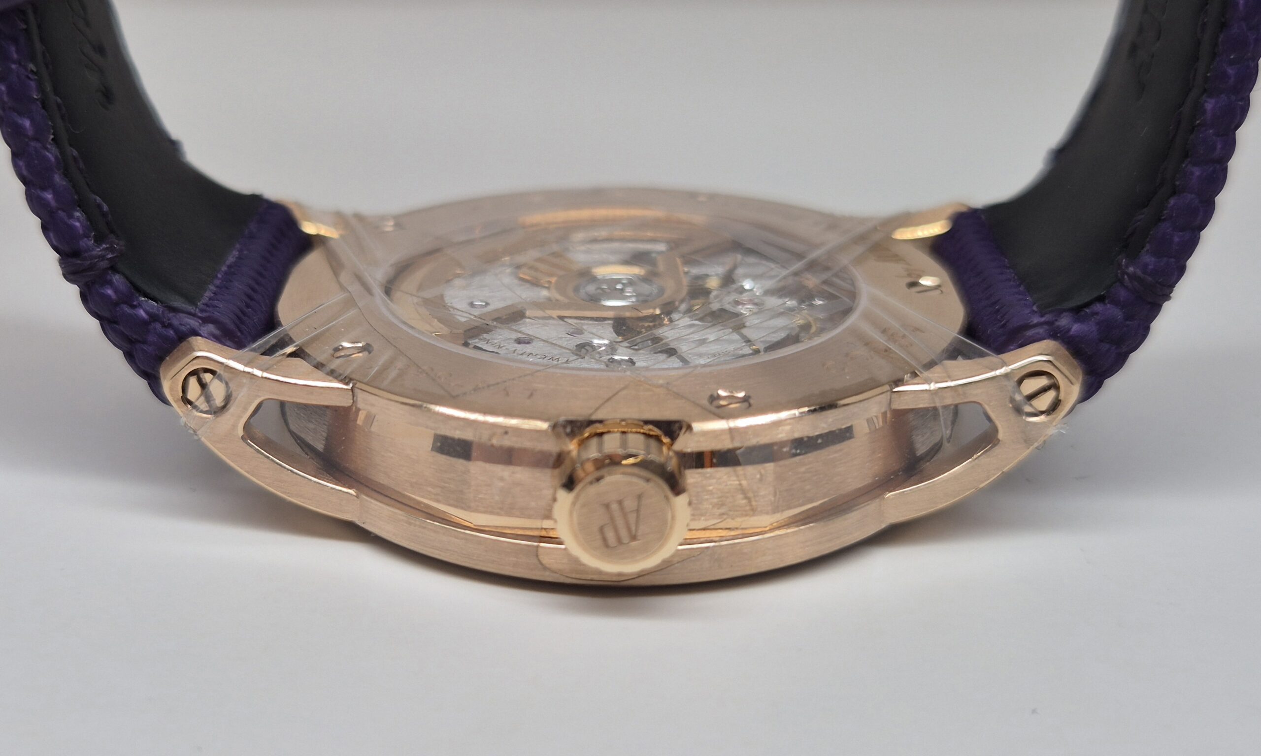 Audemars Piguet Code 11.59 38mm Automatic Pink Gold Purple Dial - 77410OR.OO.A623CR.01 'B&P' As New - Image 4