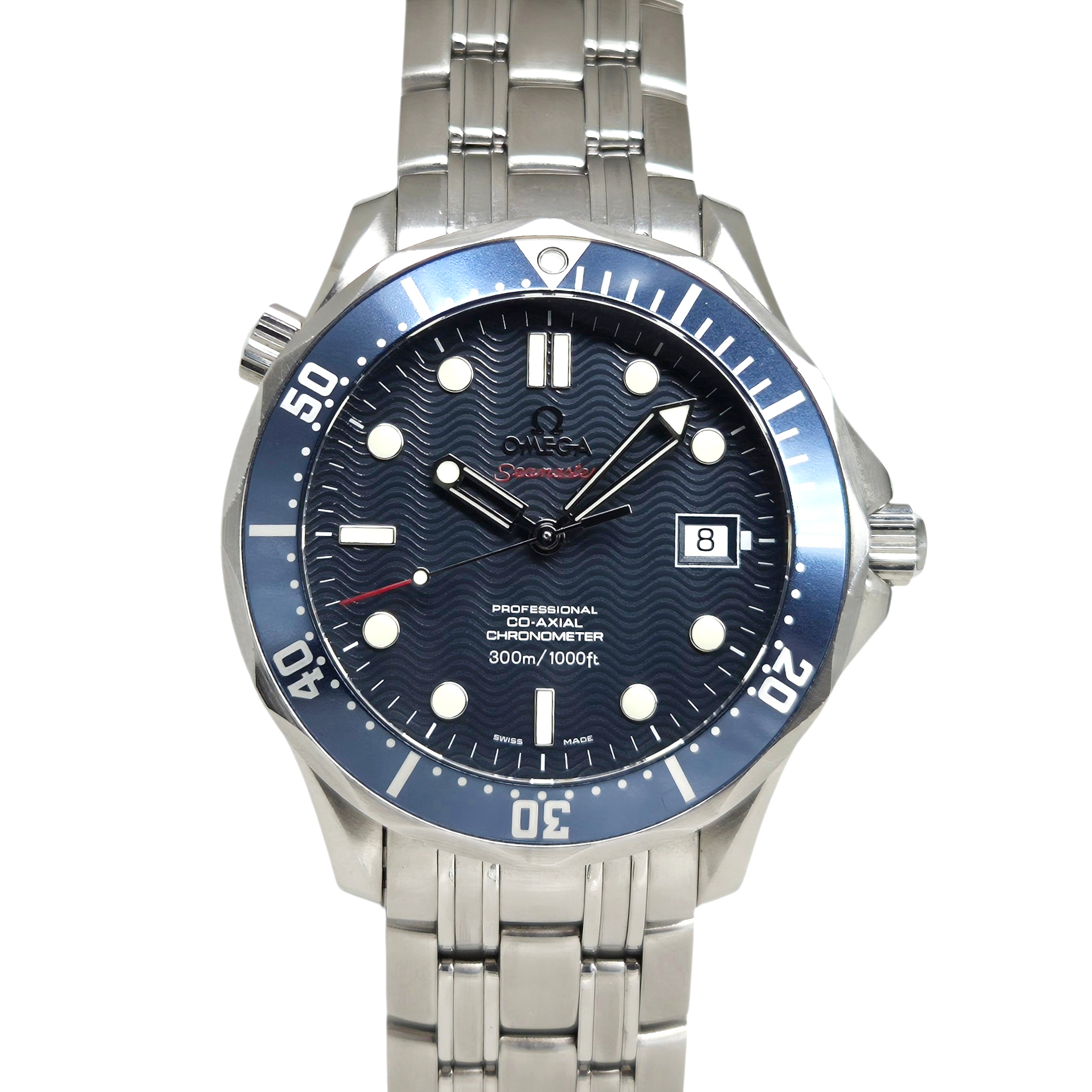 Omega Seamaster Diver 300M 41mm Automatic Steel Blue Dial - 2220.8000 'B&P 2009'